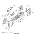 BODY: DASH LOWER (2) - 2021 POLARIS RZR PRO XP 4 SPORT