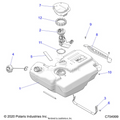 FUEL: SYSTEM TANK - 2023 POLARIS RZR XP 1000 PREMIUM RIDE COMMAND