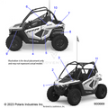 BODY: DECALS - 2023 POLARIS RZR 200 EVAP