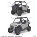 BODY: DECALS WARNING - 2023 POLARIS RZR 900 TRAIL