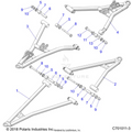 SUSPENSION: FRONT CONTROL ARMS - 2025 POLARIS RZR TRAIL S 1000 ULTIMATE