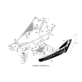 Door Panel W/ Decals-Bm-Left(Wc) (Inc. 28-31) by Arctic Cat