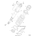 SUSPENSION: REAR SHOCK MOUNTING - 2018 POLARIS RZR XP 4 TURBO