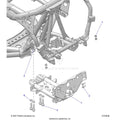 CHASSIS: MOUNTING FRONT GEARCASE - 2022 POLARIS RZR PRO XP SPORT EVAP