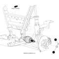 Castle Flange Nut by Arctic Cat