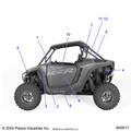 BODY: DECALS - 2025 POLARIS RZR XP 1000 ULTIMATE