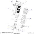 SUSPENSION: FRONT SHOCK MOUNTING - 2023 POLARIS RZR PRO R 4 LV
