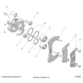 BRAKES: CALIPER REAR - 2026 POLARIS RZR PRO S ULTIMATE