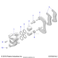 BRAKES: CALIPER REAR - 2022 POLARIS RZR PRO XP 4 PREMIUM EVAP