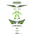 Hood Decal Side Right (Wc Sport Ltd) by Arctic Cat