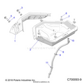 BODY: REAR RACK - 2020 POLARIS RZR RS1