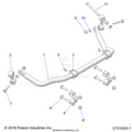 SUSPENSION: REAR STABILIZER BAR - 2025 POLARIS RZR 900 TRAIL ULTIMATE