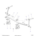 SUSPENSION: FRONT STABILIZER BAR - 2026 POLARIS RZR XP 4 1000 ULTIMATE