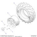 WHEELS: FRONT - 2024 POLARIS RZR 900 TRAIL ULTIMATE