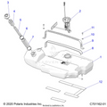 FUEL: SYSTEM FUEL TANK - 2022 POLARIS RZR PRO R ULTIMATE