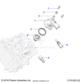 ENGINE: THERMOSTAT AND COVER - 2021 POLARIS RZR TRAIL