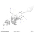 SUSPENSION: FRONT CARRIER AND HUB - 2026 POLARIS RZR PRO R RACE H.O.