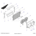 ENGINE: COOLING RADIATOR - 2026 POLARIS RZR PRO R RACE H.O.