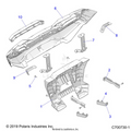 BODY: REAR BUMPER - 2020 POLARIS RZR TURBO S 4 VELOCITY