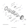 ENGINE: CRANKSHAFT AND BEARINGS - 2025 POLARIS RZR PRO R RACE REPLICA LE EVAP