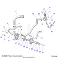 ENGINE: WATERPUMP AND BYPASS - 2020 POLARIS RZR S 4 1000
