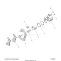 BRAKES: REAR CALIPER - 2025 POLARIS RZR XP 1000 PREMIUM