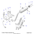 ENGINE: EXHAUST - 2021 POLARIS RZR 200
