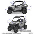 BODY: DECALS - 2026 POLARIS RZR 900 TRAIL ULTIMATE