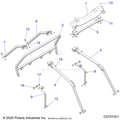 CHASSIS: CAB FRAME - 2022 POLARIS RZR XP 1000 PREMIUM