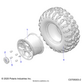 WHEELS: REAR - 2020 POLARIS RZR S 4 1000
