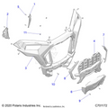 BODY: FRONT BUMPER - 2023 POLARIS RZR XP 1000 PREMIUM RIDE COMMAND
