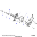 ENGINE: COOLING WATERPUMP ASSEMBLY - 2023 POLARIS RZR 900 TRAIL
