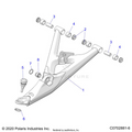 SUSPENSION: FRONT CONTROL ARM LOWER - 2023 POLARIS RZR PRO R RIDE COMMAND