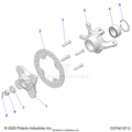SUSPENSION: FRONT CARRIER - 2023 POLARIS RZR XP 4 1000 SPORT