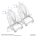 BODY: SEAT BELT MOUNTING REAR - 2024 POLARIS RZR PRO XP 4 ULTIMATE