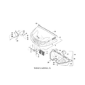 Hood - Assembly Met Gray (Inc. 2) by Arctic Cat