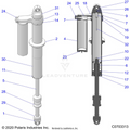 SUSPENSION: REAR SHOCK INTERNALS - 2023 POLARIS RZR XP 4 1000 PREMIUM