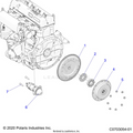 ENGINE: STARTER FLYWHEEL - 2023 POLARIS RZR PRO R RIDE COMMAND