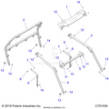 CHASSIS: CAB FRAME - 2020 POLARIS RZR S 1000 EPS