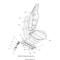 BODY: SEAT ASM. - 2019 POLARIS RZR 570