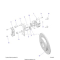 BRAKES: CALIPER REAR - 2023 POLARIS RZR PRO R ULTIMATE TROY LEE DESIGNS