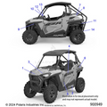 BODY: DECALS - 2025 POLARIS RZR 900 TRAIL ULTIMATE