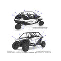 BODY: DECALS - 2021 POLARIS RZR PRO XP ULTIMATE EVAP