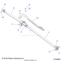 DRIVE TRAIN: FRONT PROP SHAFT - 2020 POLARIS RZR XP TURBO