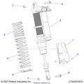 SUSPENSION: REAR SHOCK MOUNTING - 2023 POLARIS RZR PRO R 4 LV