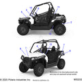 BODY: DECALS (2) - 2021 POLARIS RZR TRAIL