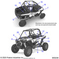 BODY: DECALS - 2021 POLARIS RZR XP 1000