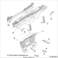 BODY: REAR BUMPER - 2023 POLARIS RZR XP 1000 PREMIUM