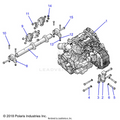 ENGINE: MOUNTING & LONG BLOCK - 2025 POLARIS RZR TRAIL S 1000 ULTIMATE
