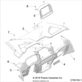 BODY: DASH AND GLOVEBOX - 2019 POLARIS RZR XP 4 TURBO S